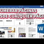 Configuración de paginación numérica: Guía paso a paso