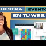 Añade un widget de eventos y webinars próximos fácilmente