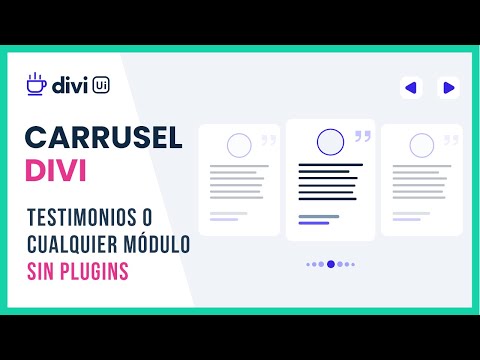 Añade un carrusel de testimonios o reviews fácilmente: paso a paso