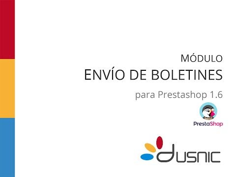 Guía para configurar un módulo de boletines con diseño personalizado