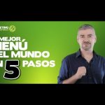 Menú personalizado: Cómo crearlo paso a paso