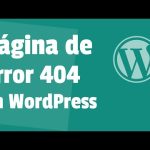 Personaliza tu página de error 404 de forma sencilla