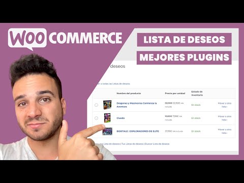 Añade un widget de lista de deseos y productos guardados: Guía paso a paso
