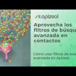 ¿Cómo se añaden filtros de búsqueda avanzada?