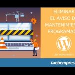 Mensaje de Web en Mantenimiento: Actualizaciones y mejoras en proceso