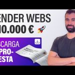 Presupuesto mensual para mantenimiento web en formato PDF