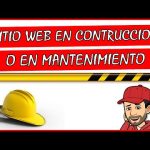 Web en Mantenimiento: Construcción en Progreso