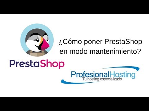Prestashop 1.7: Cómo poner la web en mantenimiento de forma sencilla