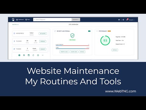 Maintenance Web in English: Tips and Tricks!